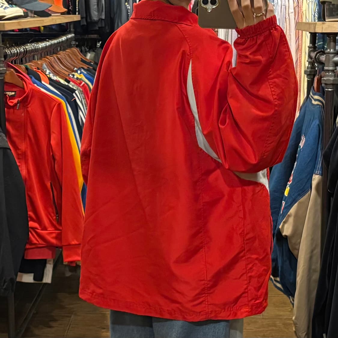 [HI] 나이키 반집업 웜업 레드 상품이미지5