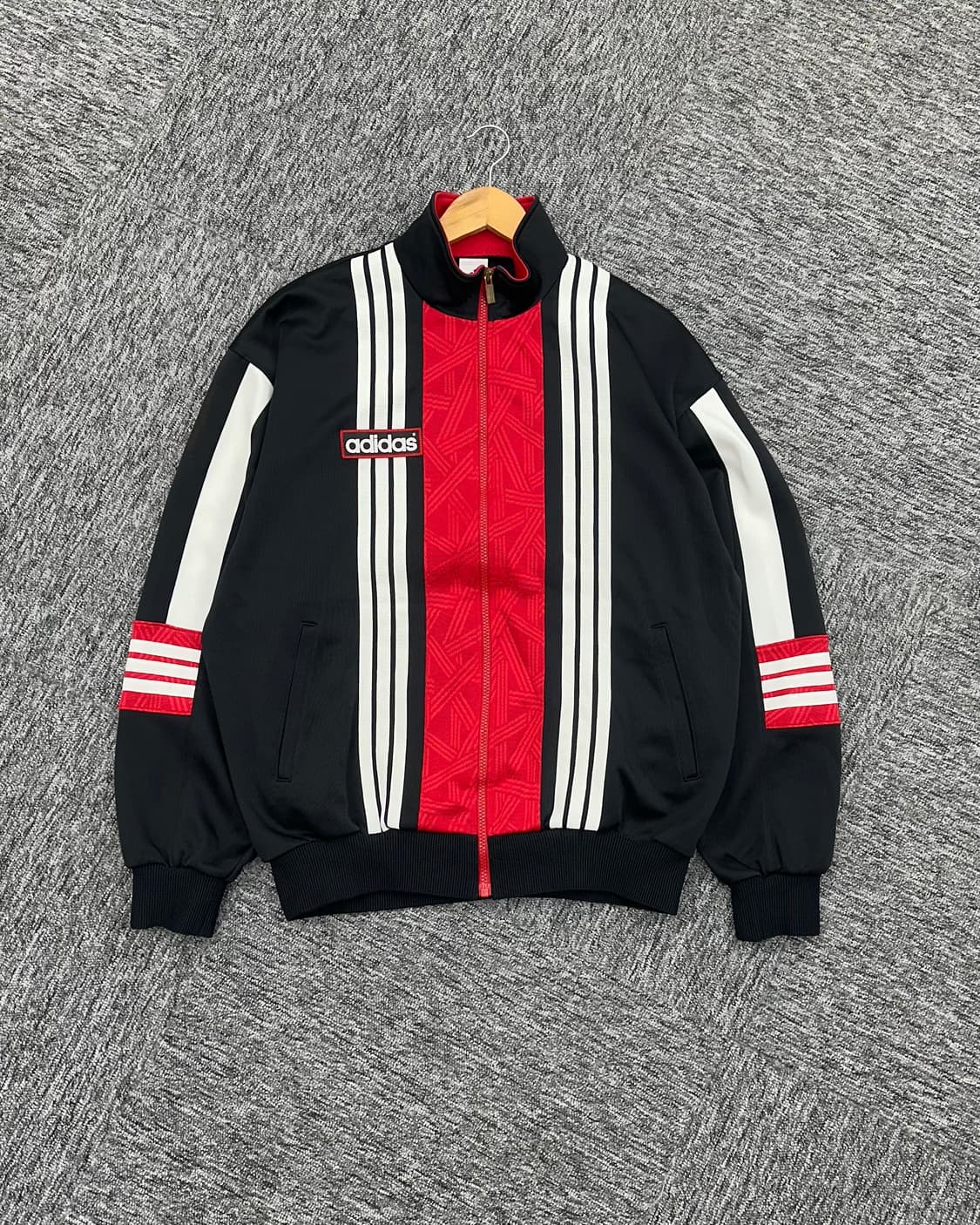 (L)80~90'S 아디다스 올드스쿨 져지-M1140 상품이미지1