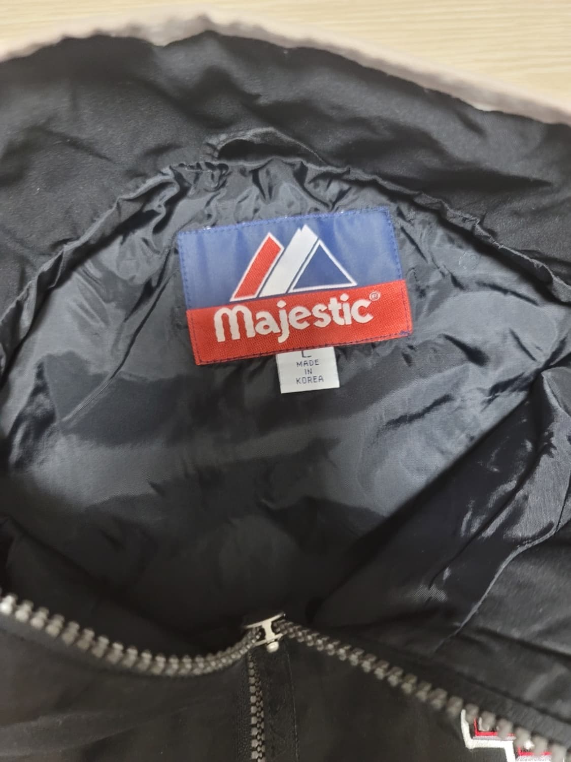 [L] 마제스틱 시카고 화이트삭스 웜업 자켓 상품이미지3