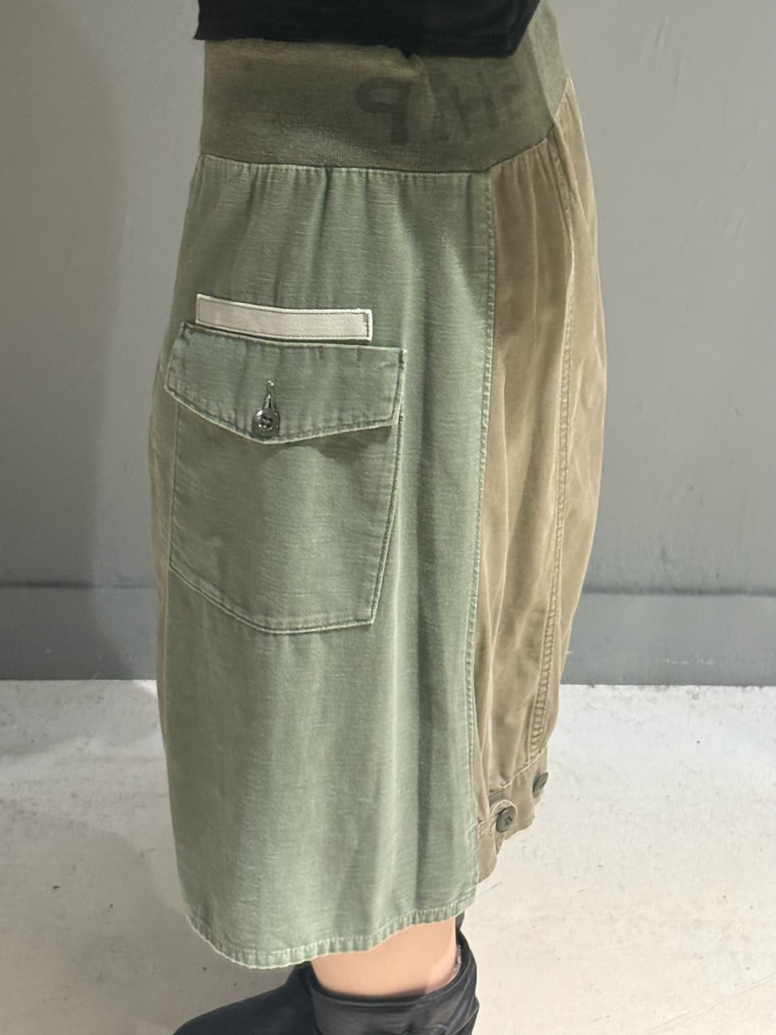 3-layer pocket detail banding skirt 상품이미지4
