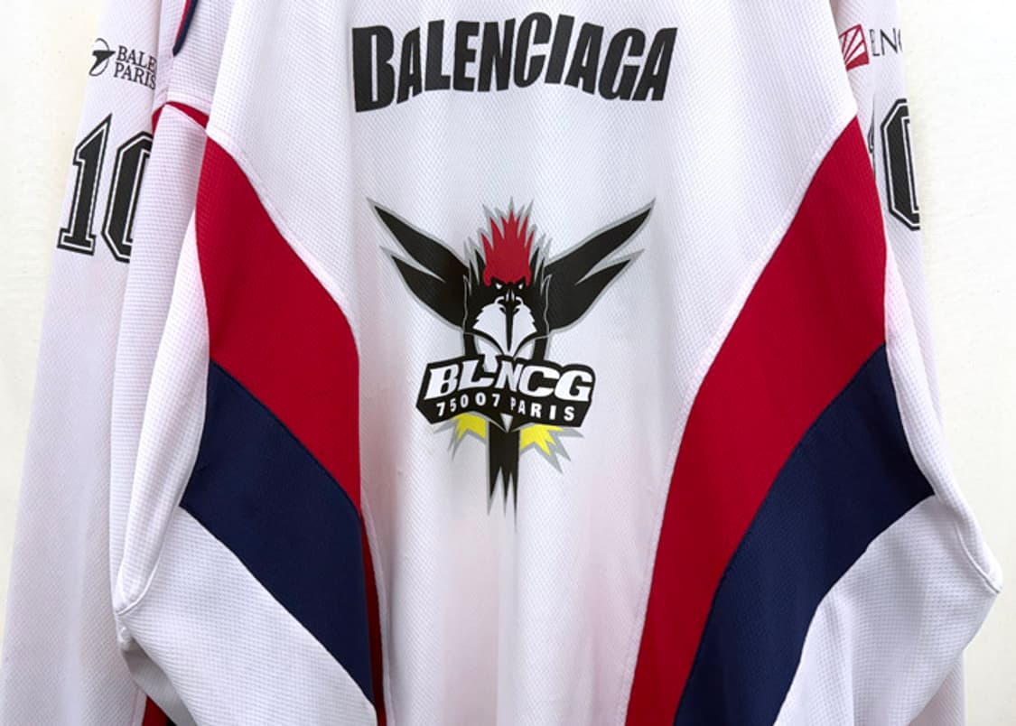 발렌시아가 하키 로고 프린팅 저지 상품이미지3