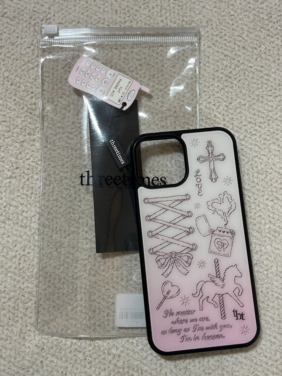 쓰리타임즈 아이폰 13 미니 케이스 상품이미지1