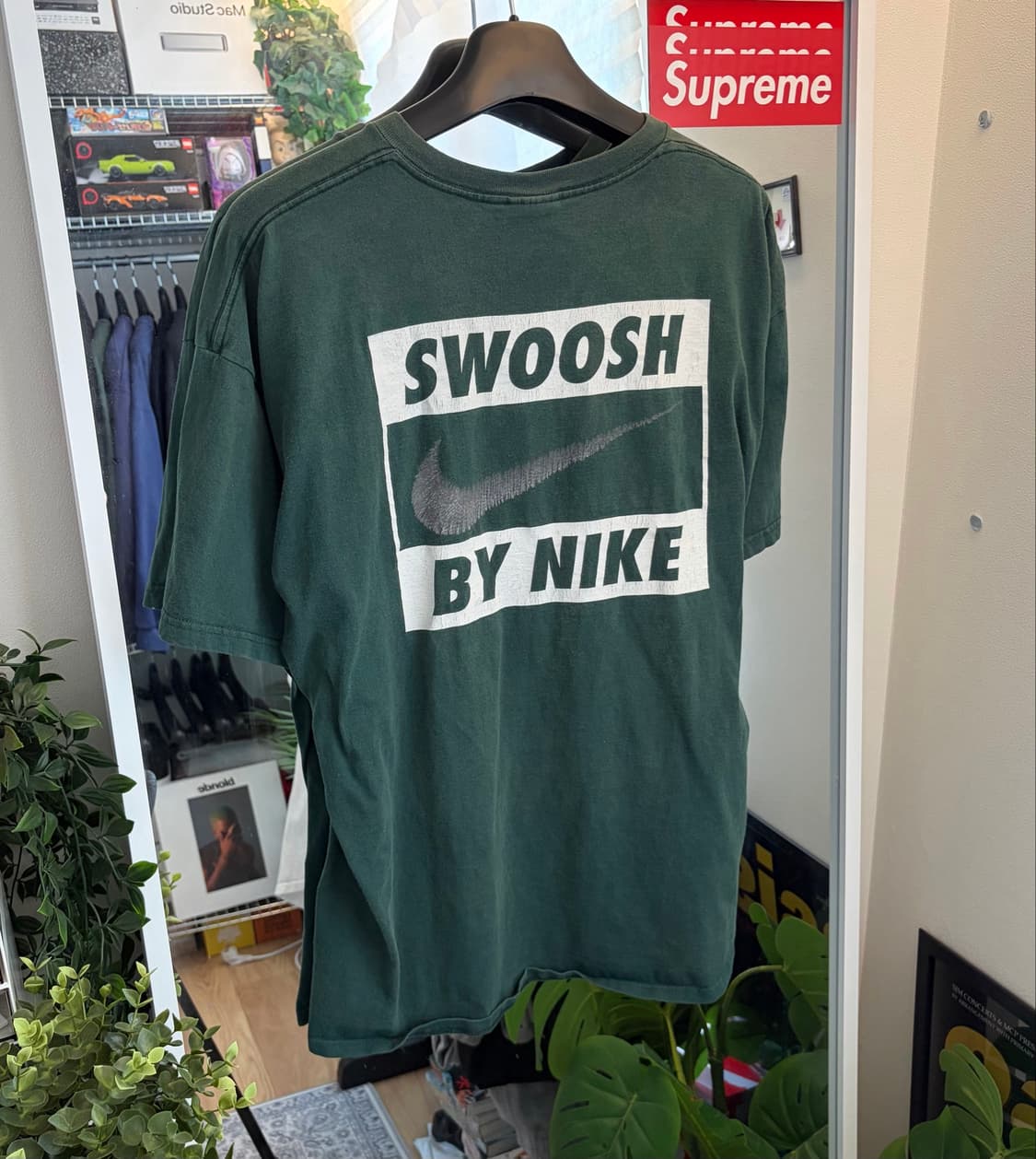 90s USA 나이키 scribble 티셔츠 상품이미지5