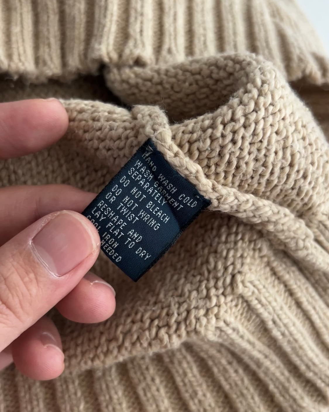 폴로 랄프로렌 라운드넥 니트 XXL 상품이미지5