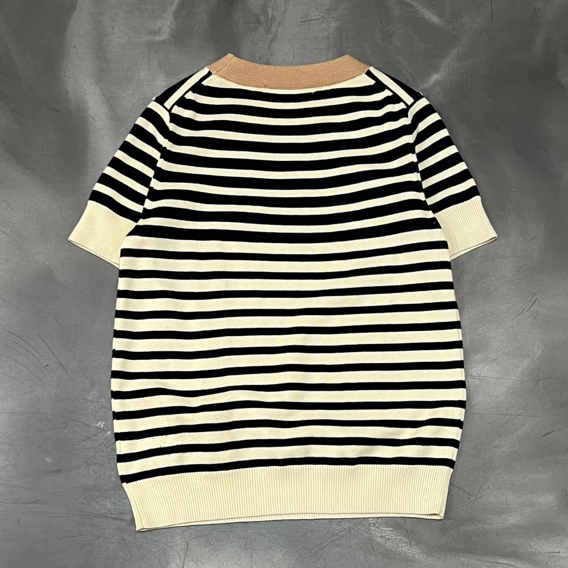  코스 스트라이프 하프 니트 y15829 상품이미지2