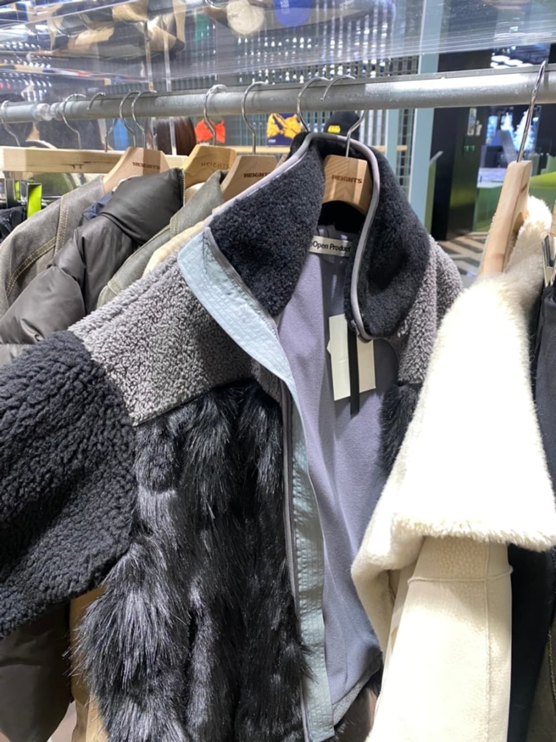 더오픈프로덕트 후리스 블랙 자켓 openyy 상품이미지4