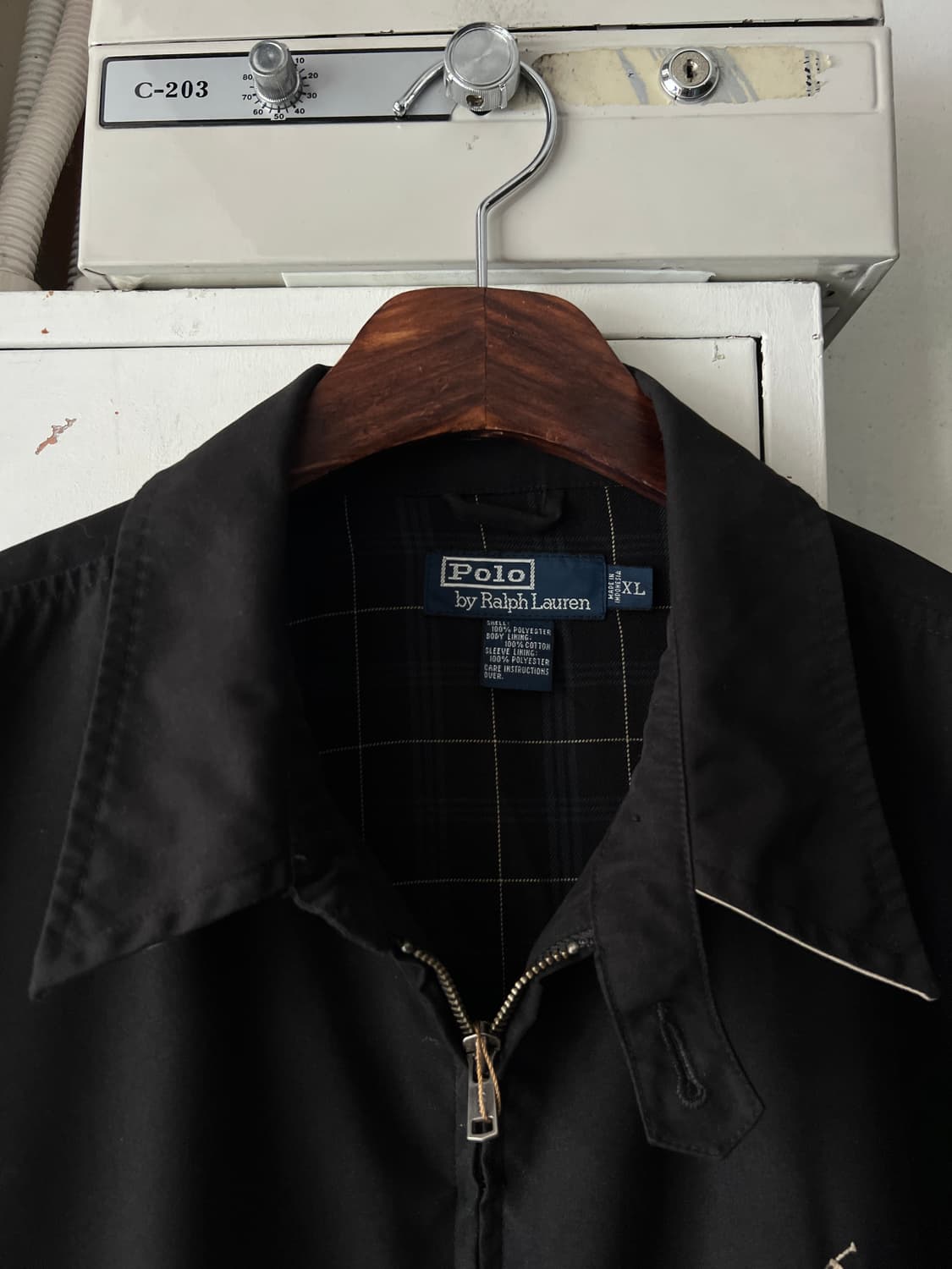 [XL]폴로 랄프로렌 클래식 블랙 드리즐러 자켓 상품이미지2