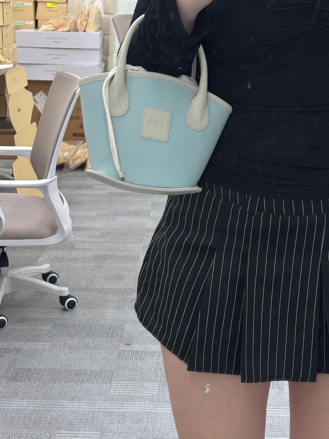 미뇽 버킷 미니백 상품이미지4