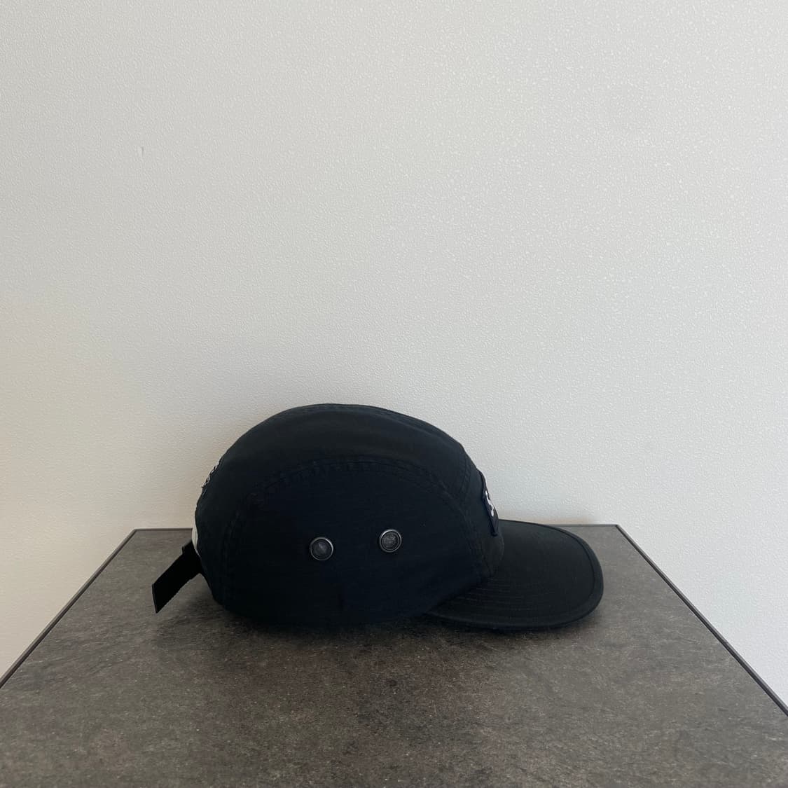 슈프림 밀리터리 워시드 블랙 박스로고 캠프캡 모자 상품이미지3