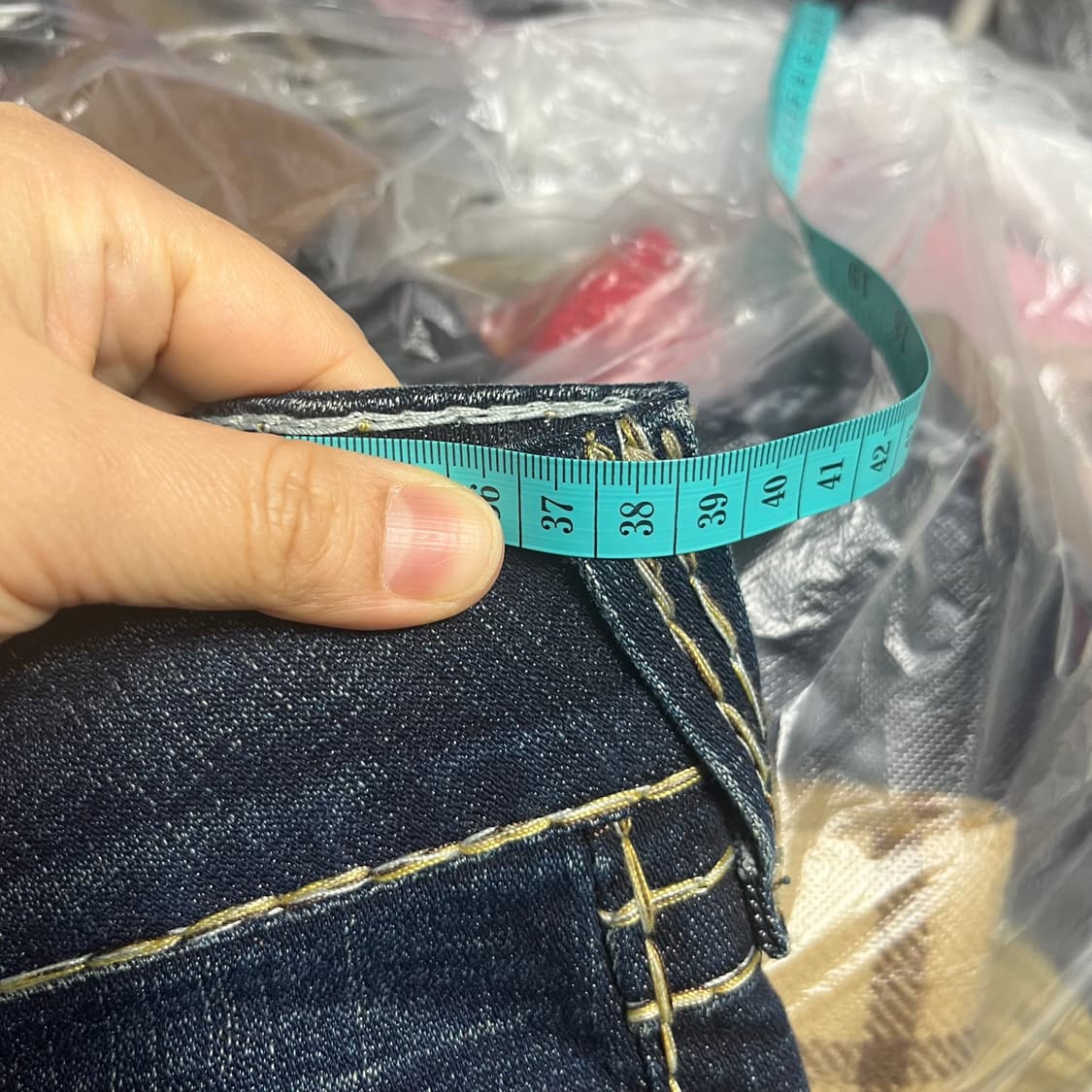 트루릴리젼 부츠컷 데님 청바지 27 상품이미지4