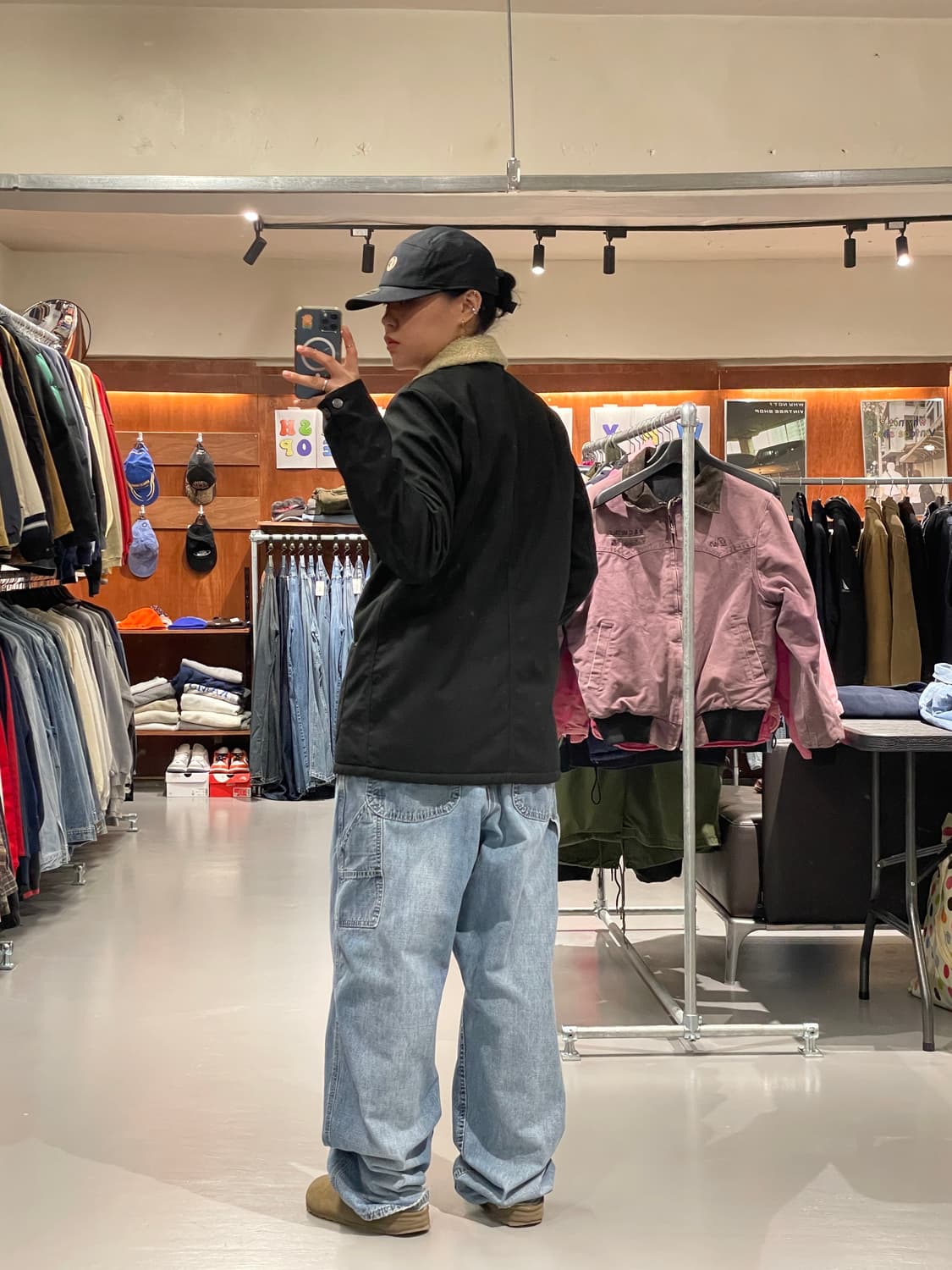 칼하트 wip 쉐르파 초어 자켓 (phoenix coat)   상품이미지4