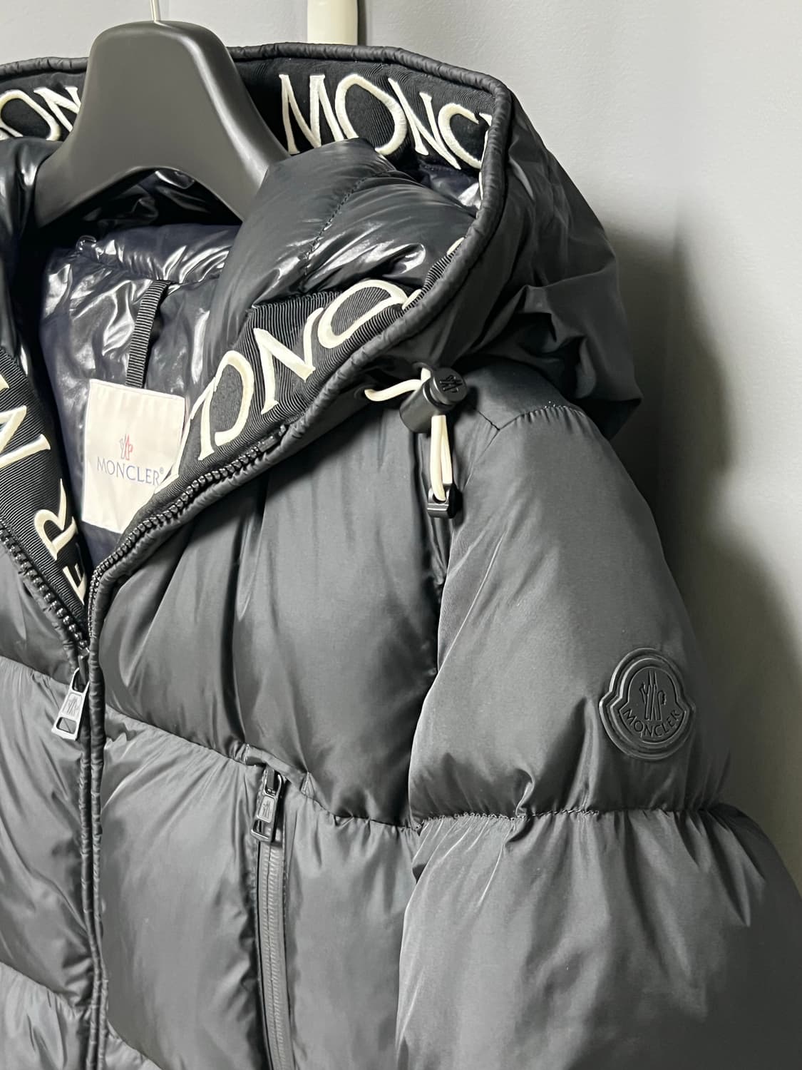 [정품] 신형 / 1 몽클레어 몽클라 블랙 상품이미지2