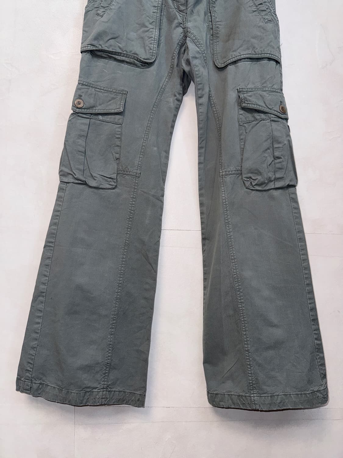 Codes Combine mute blue cargo pants  상품이미지3