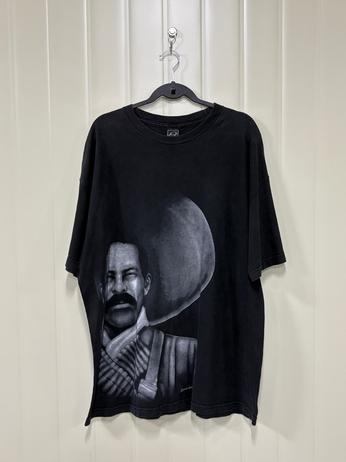 00s made in usa 빈티지 판초 비야 티셔츠 상품이미지1