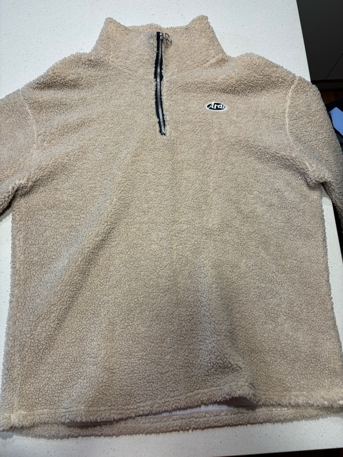 양털 반집업 상의 상품이미지3