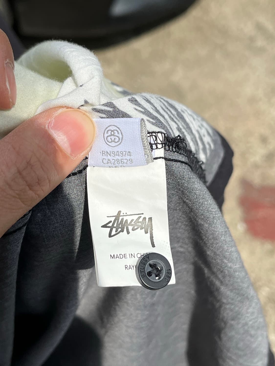 스투시 19SS 학 반팔 셔츠 Stussy 상품이미지9