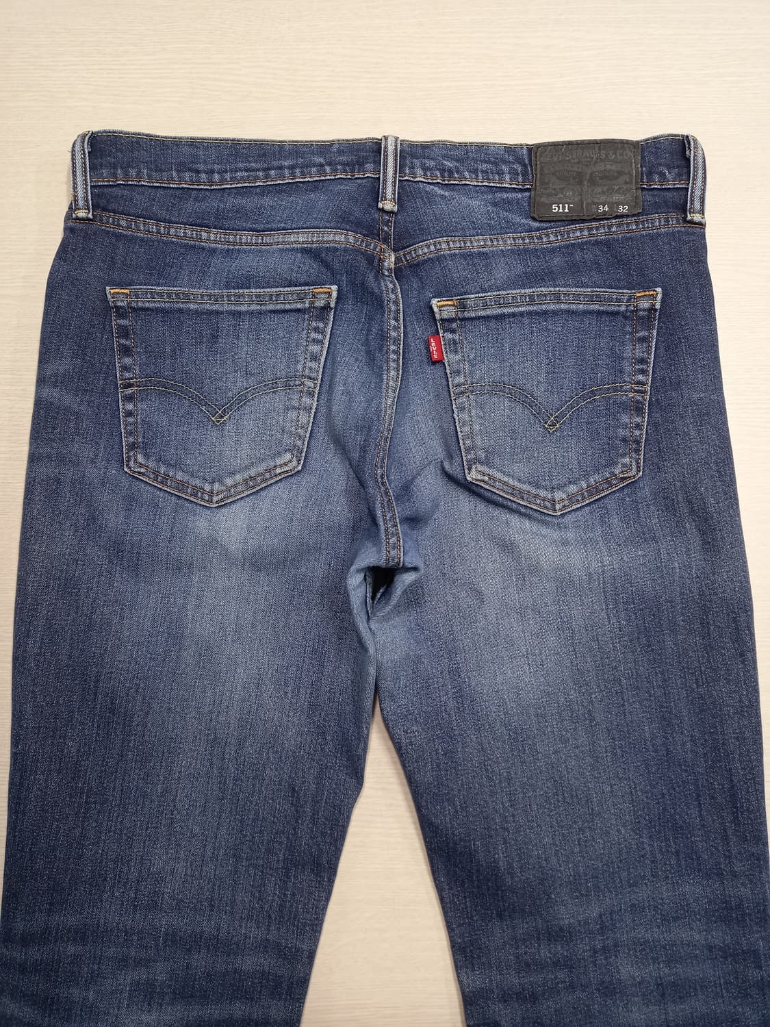 35 리바이스511 워싱 스판 슬림일자진 35-253 상품이미지4