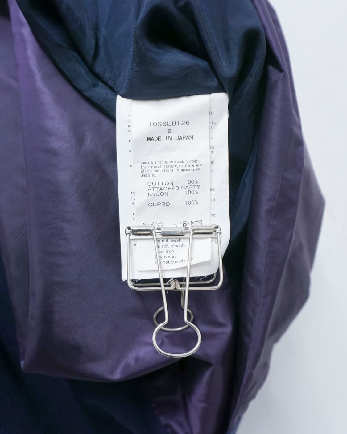 Sacai Luck half knit half dress 상품이미지7