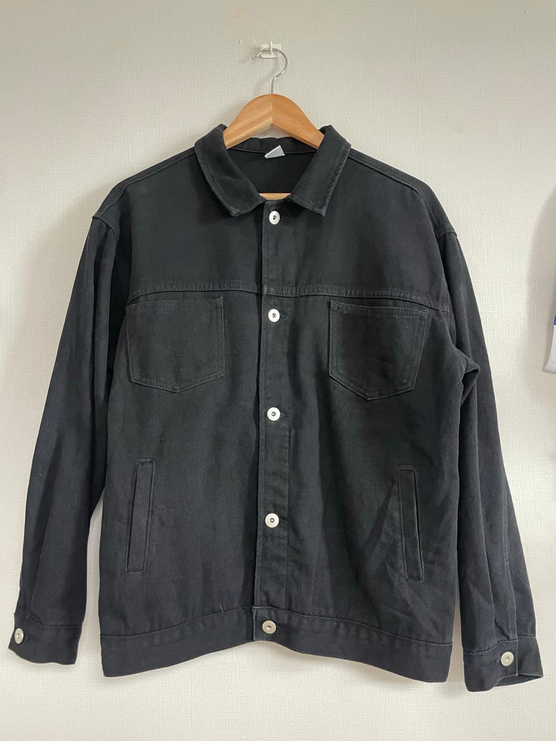 파르티멘토 피치스킨 트윌 자켓 블랙 M 상품이미지2