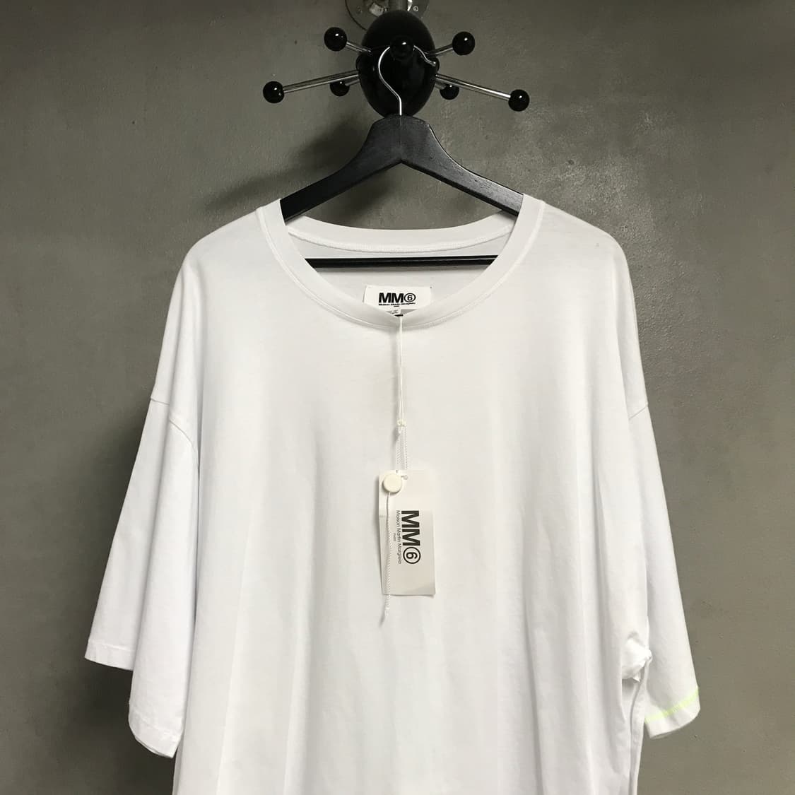 MM6 마르지엘라 화이트 반팔 티셔츠 새상품 XS 상품이미지2