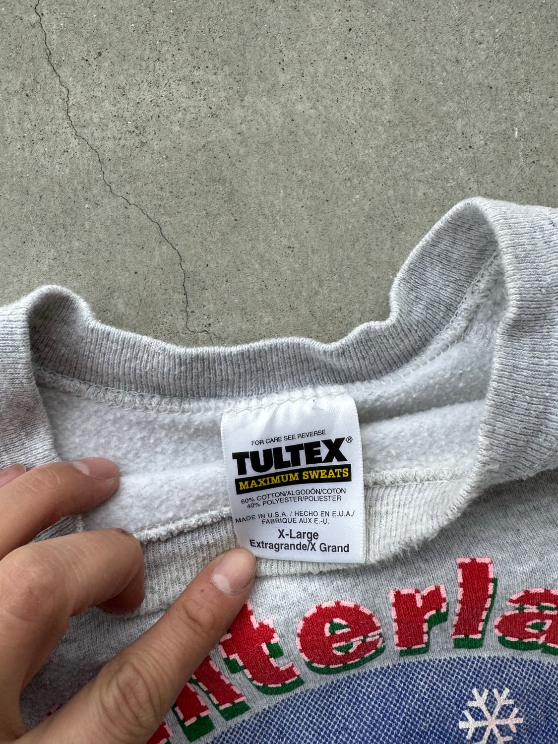 90s 눈사람 맨투맨 상품이미지3