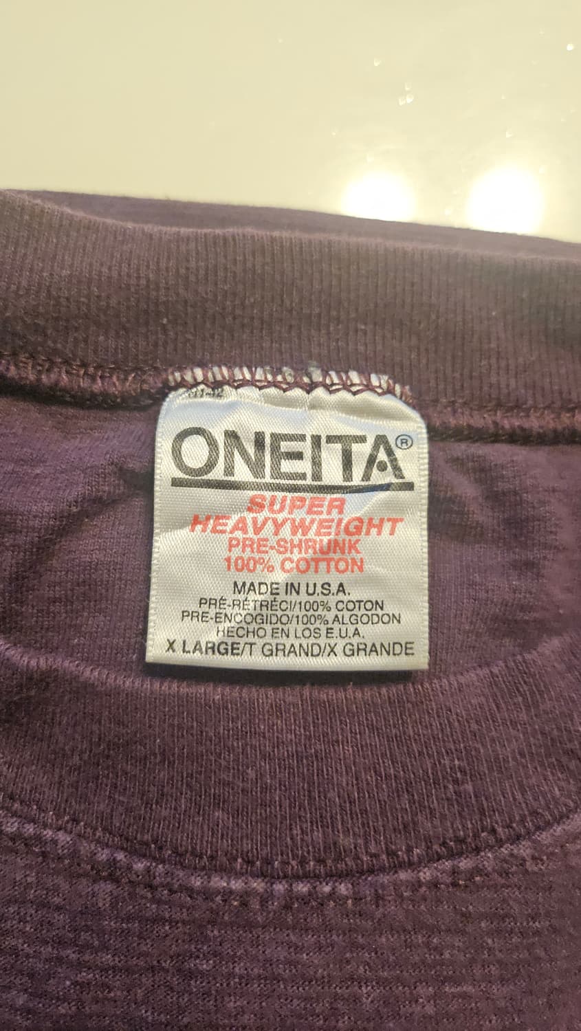 90s 오네이타 oneita usa 반팔티 상품이미지2