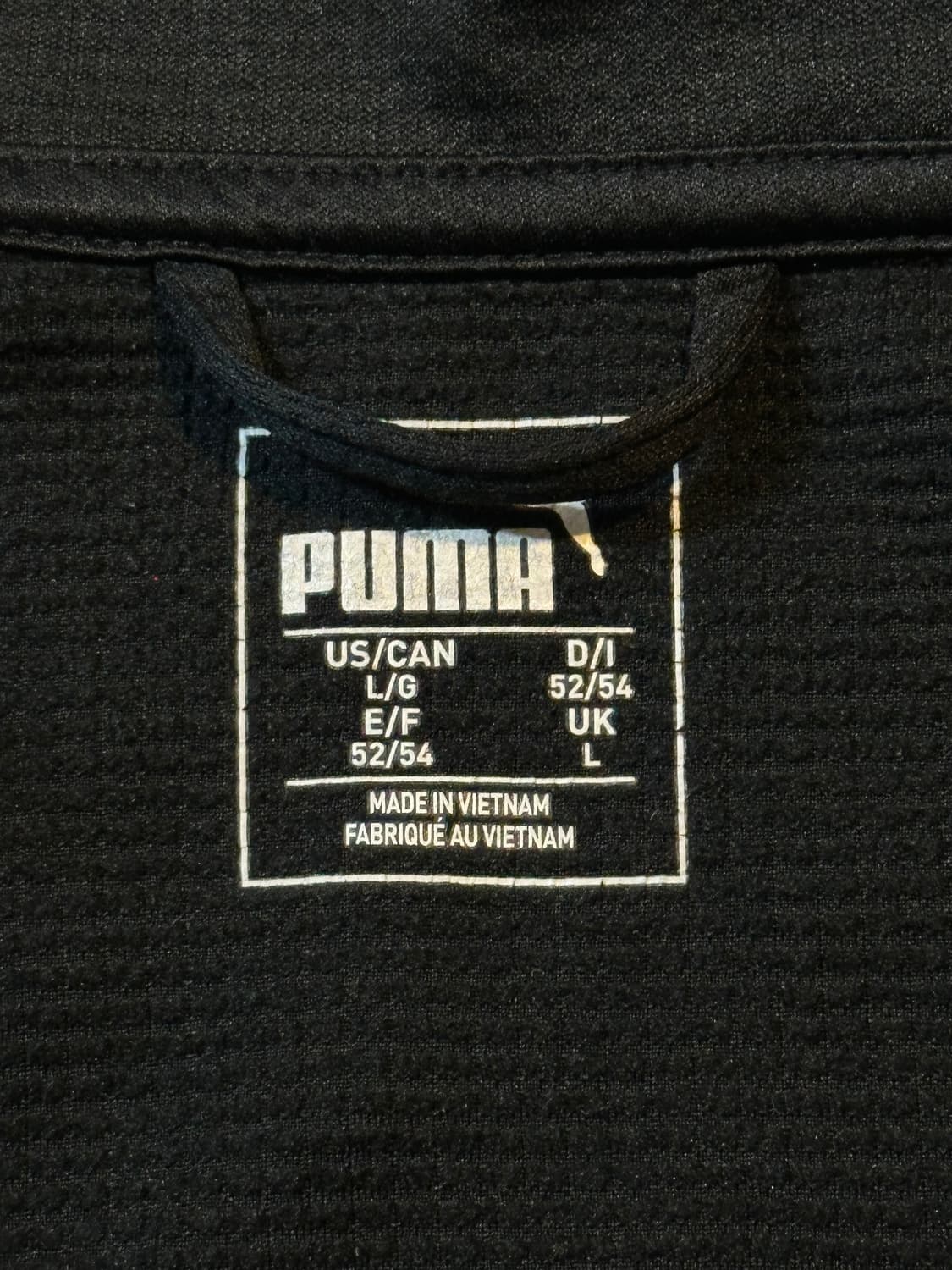 대장급) 푸마 아스날 하프 반집업 트랙탑 져지 올블랙 상품이미지5