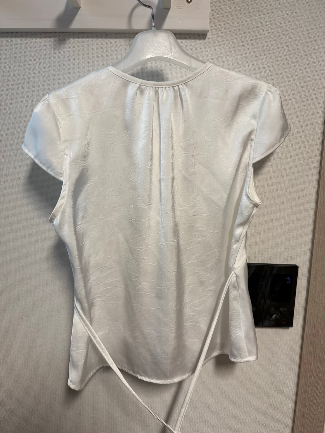 (택O) 헤더먼트 소프트 글램 블라우스 상품이미지3