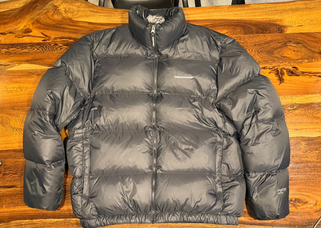 디스이즈네버댓 퍼텍스 T down 패딩 자켓 라지 블랙 상품이미지1