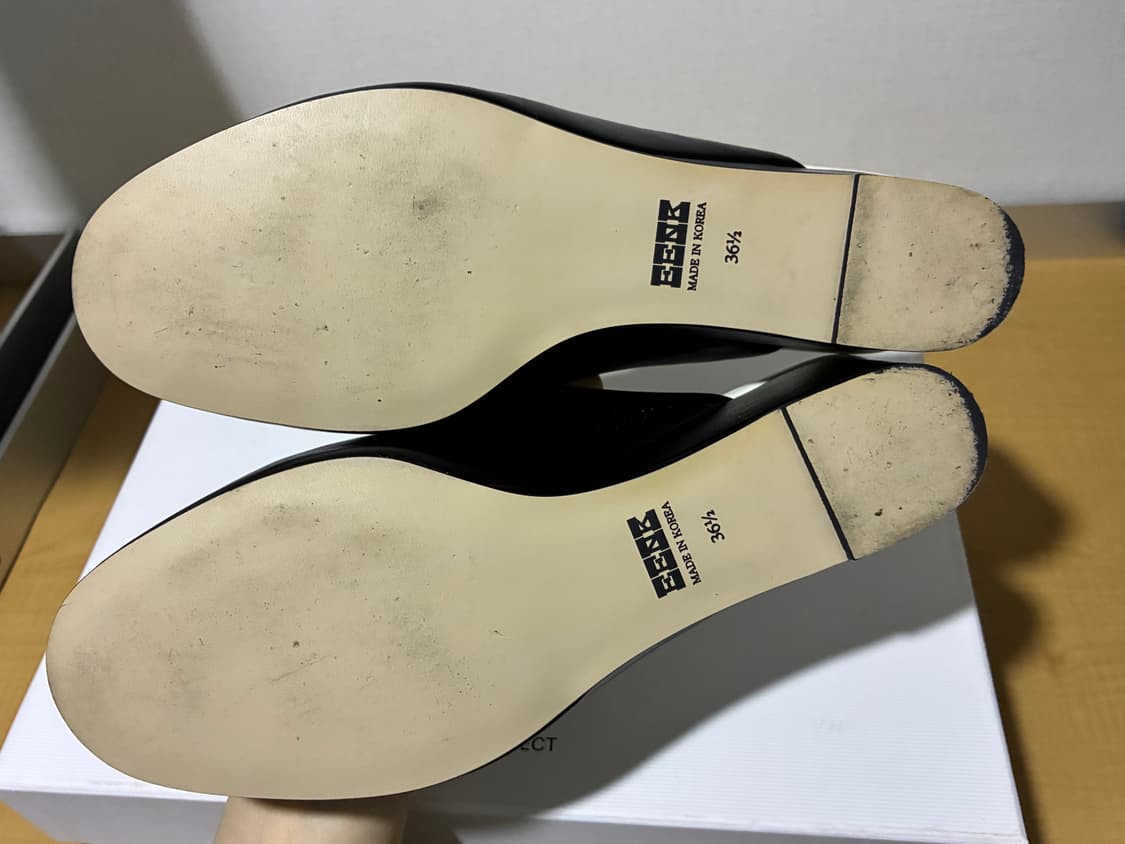 EENK  Venetian Mules - Black 상품이미지5