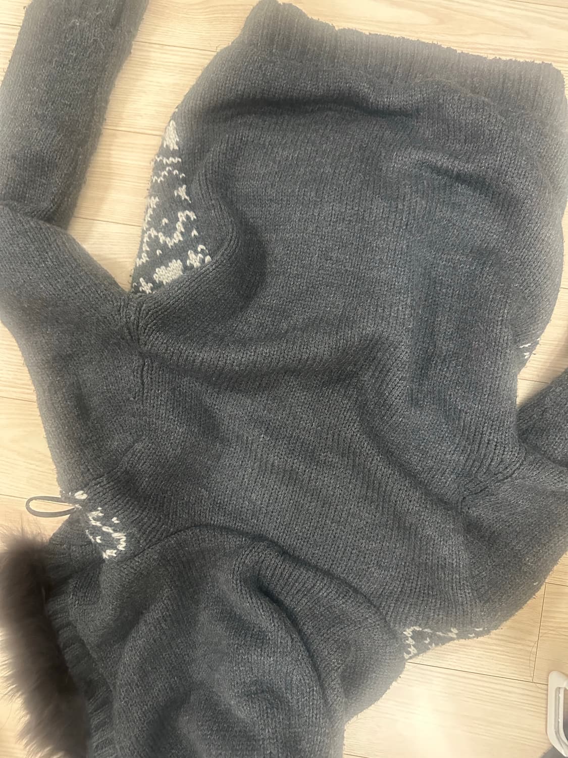 대장템))달천 로걀 울프죠 니트 코위찬 떡볶이 니트 상품이미지4