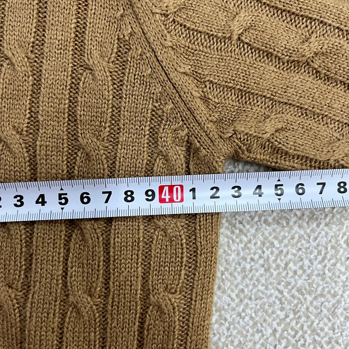 85 키스해링 여성 케이블 니트 스웨터 0123M 상품이미지6