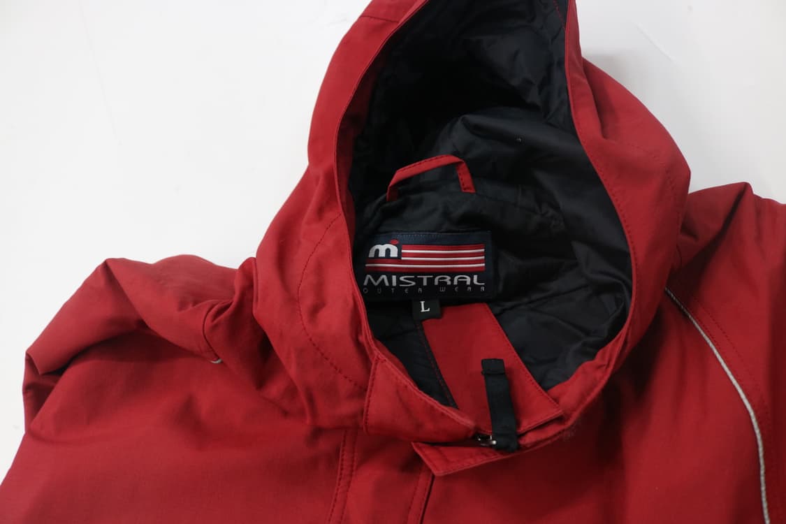MISTRAL 미스트랄 빈티지 기능성 후드 아노락 자켓 L 상품이미지7