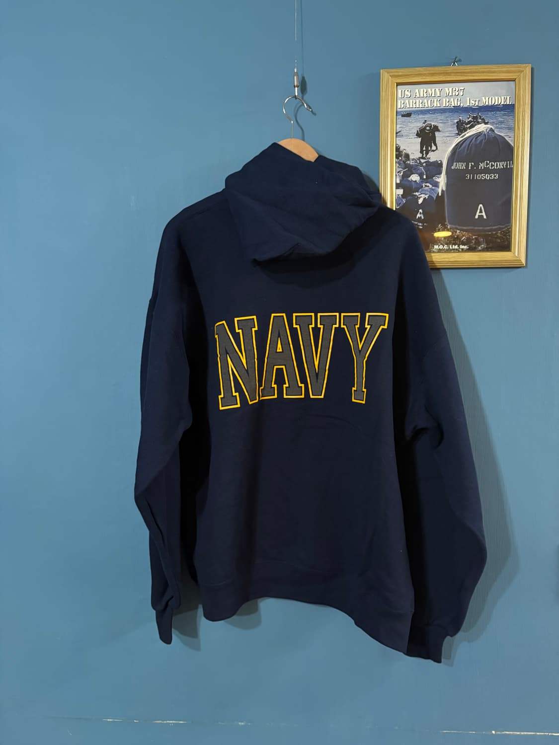 90‘s Soffe US Navy Sweat Hooded 상품이미지8
