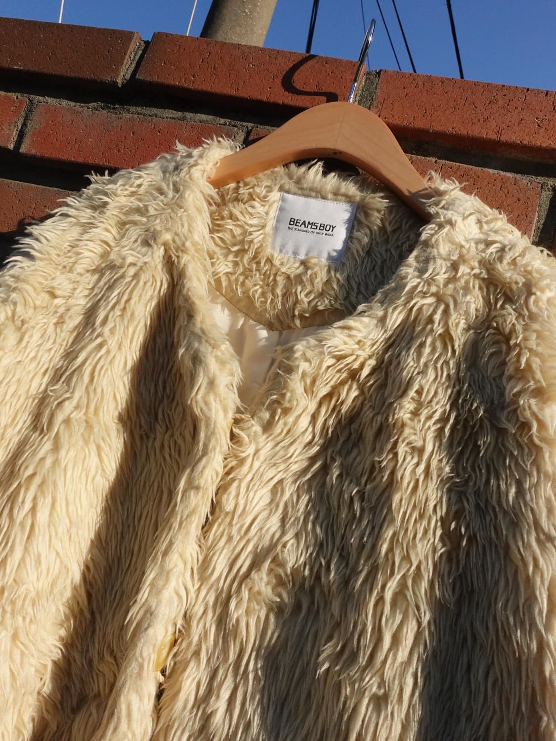 BEAMS BOY fur coat 상품이미지3