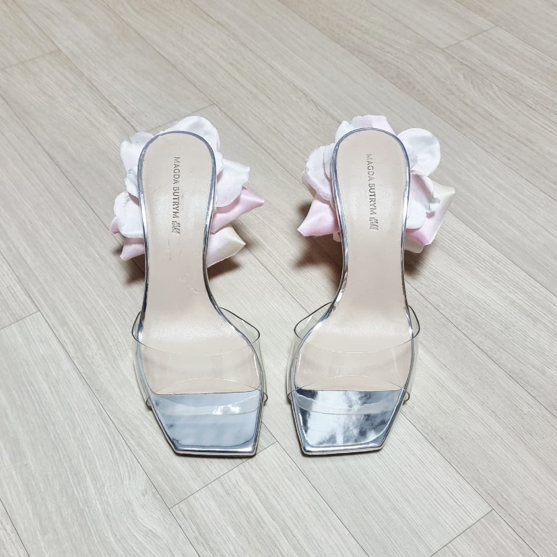 마그다부트림×H&M 콜라보 오픈토 구두 샌들 슈즈 (240/표기37) 상품이미지1