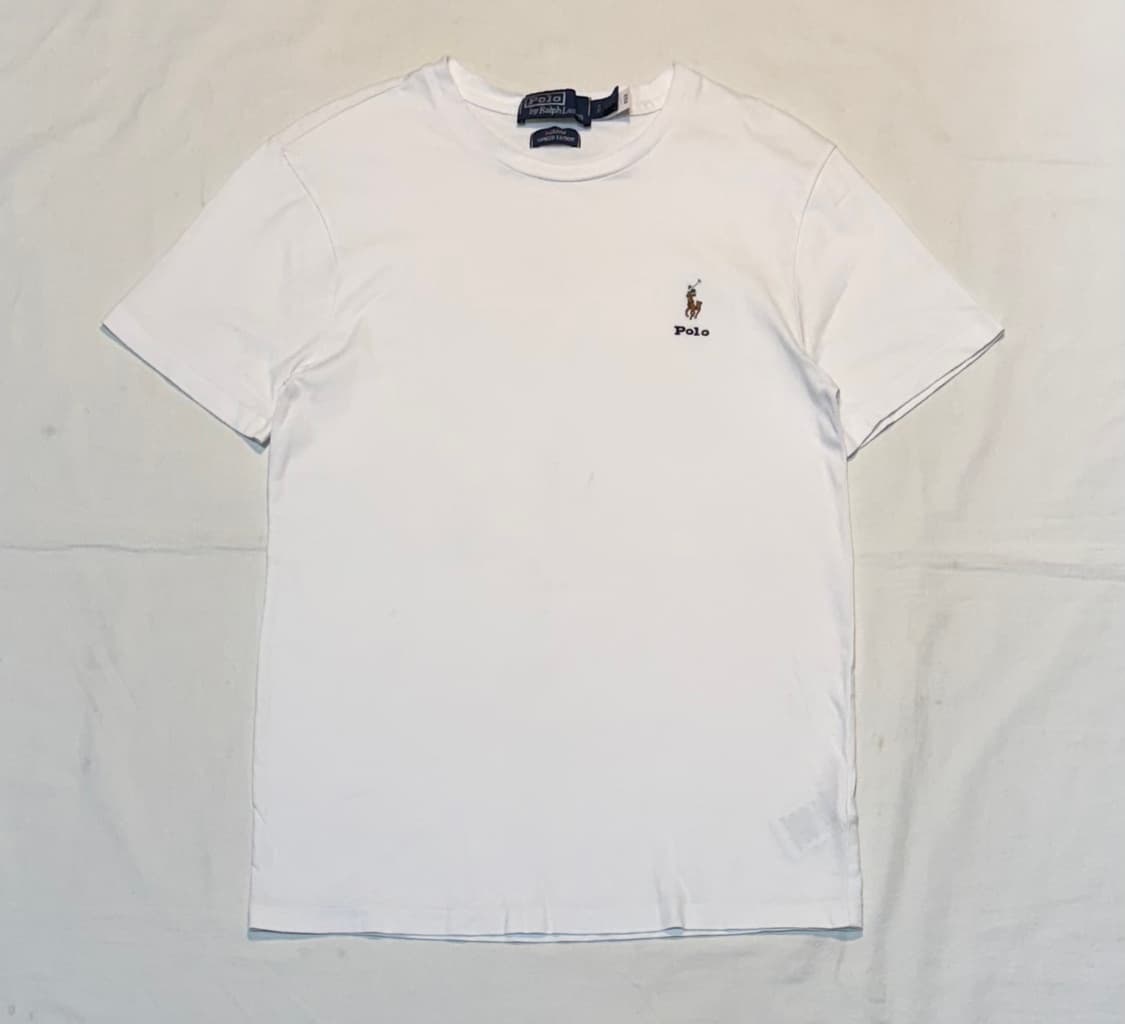 폴로 랄프로렌 무신사 에디션 한정판 티셔츠 화이트 상품이미지1
