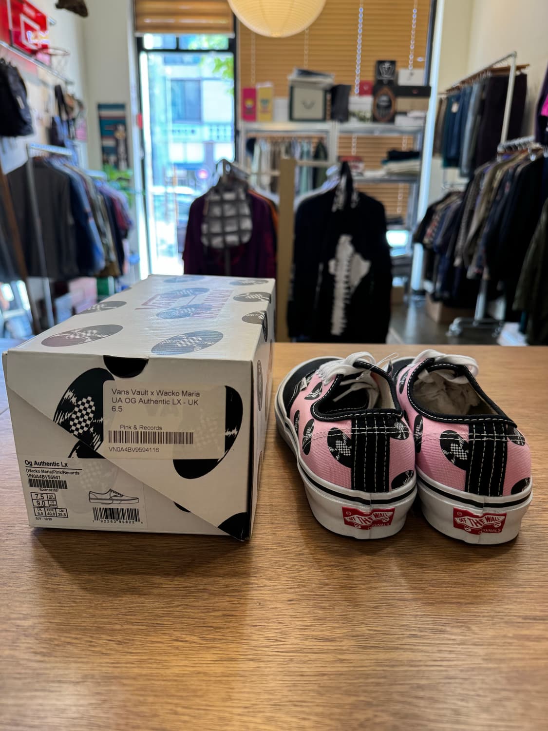 [255mm] 반스 볼트 x 와코마리아 어센틱 핑크 디스크 상품이미지5