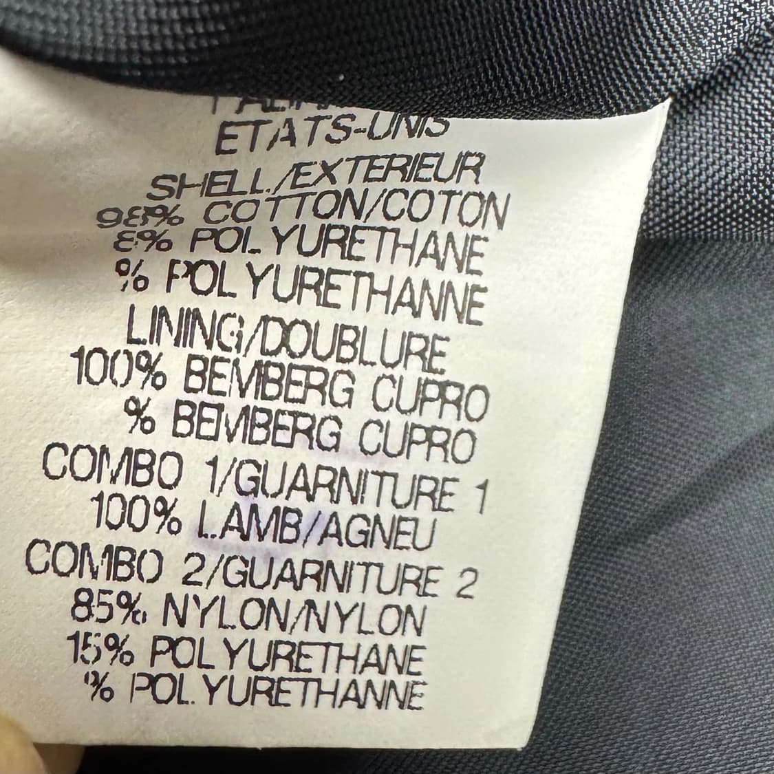 헬무트 랭 데님 & 가죽 믹스 비대칭 바이커 자켓 상품이미지8