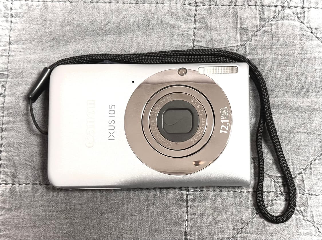 ( 작례 ) 캐논 익서스 ixus 105 실버 디카 양도 / 판매 상품이미지1