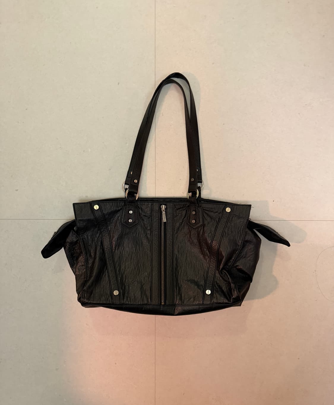 보헤미안서울 숄더백 빈티지블랙 상품이미지1