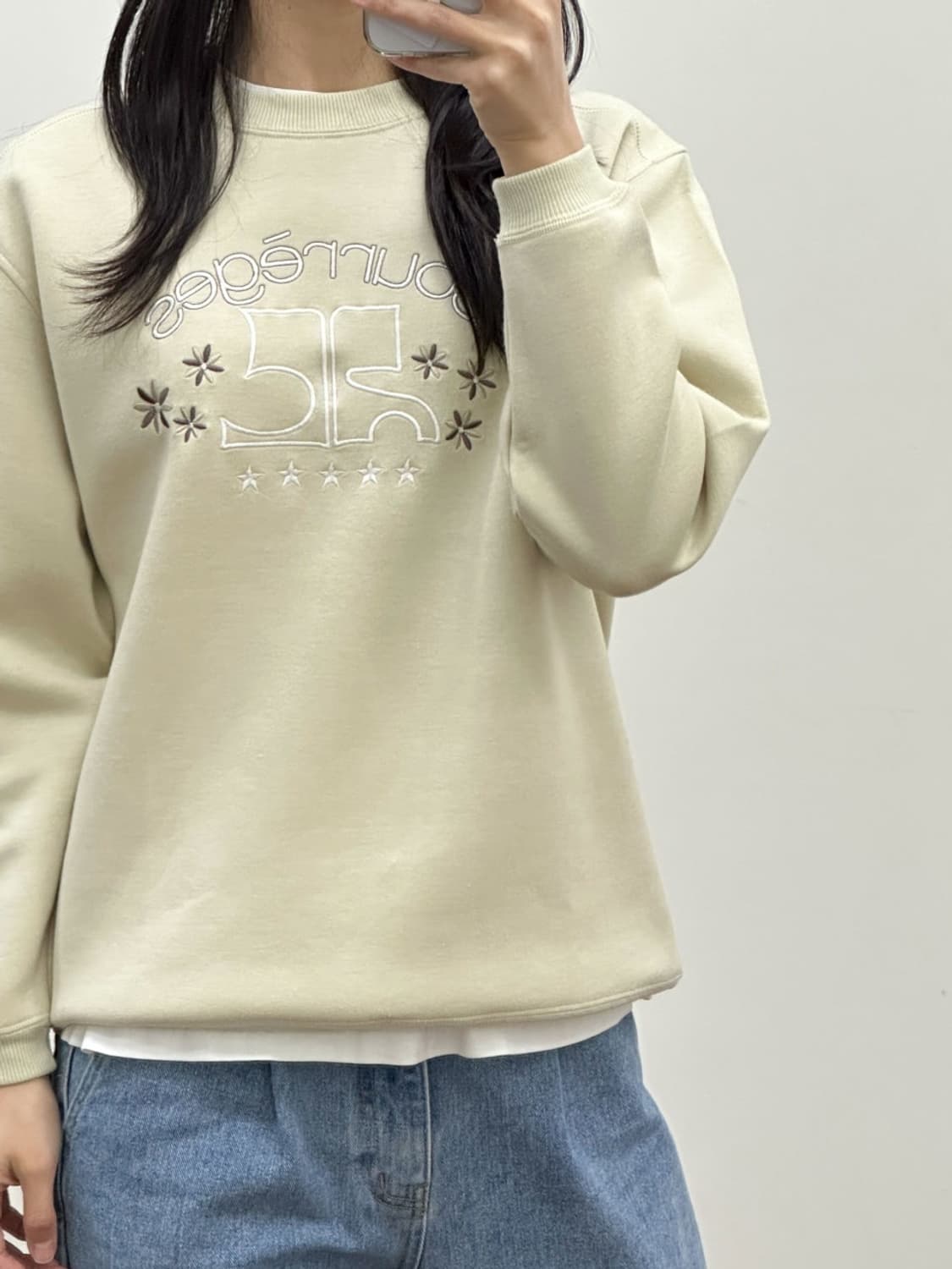 courreges / 꾸레쥬 빅로고 맨투맨  상품이미지8