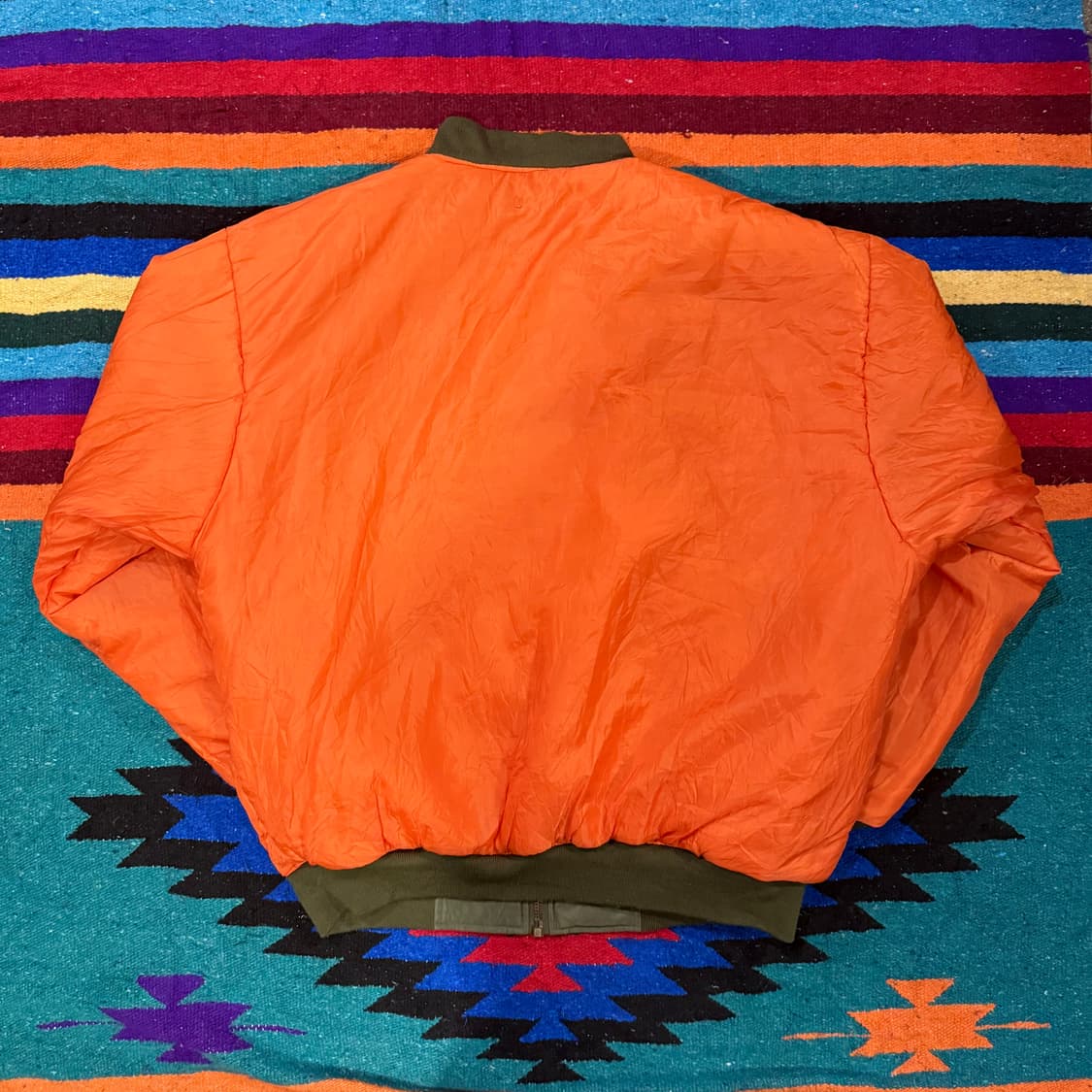 빈티지 리버시블 팬텀 밀리커리 항공점퍼 (MA-1) 110-115 상품이미지7