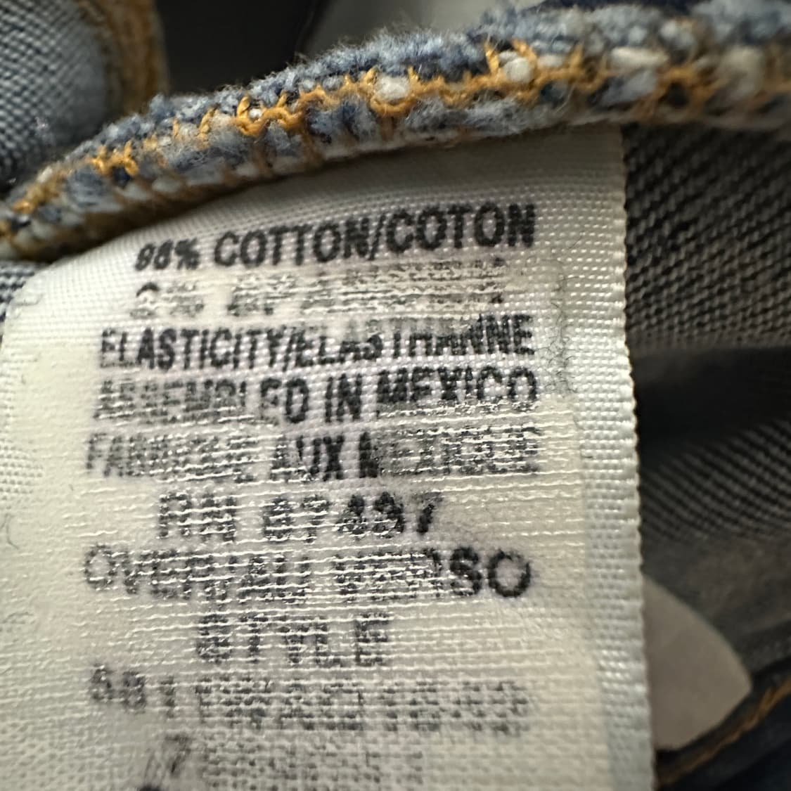 POLO RALPH LAUREN jeans mexico denim 상품이미지5