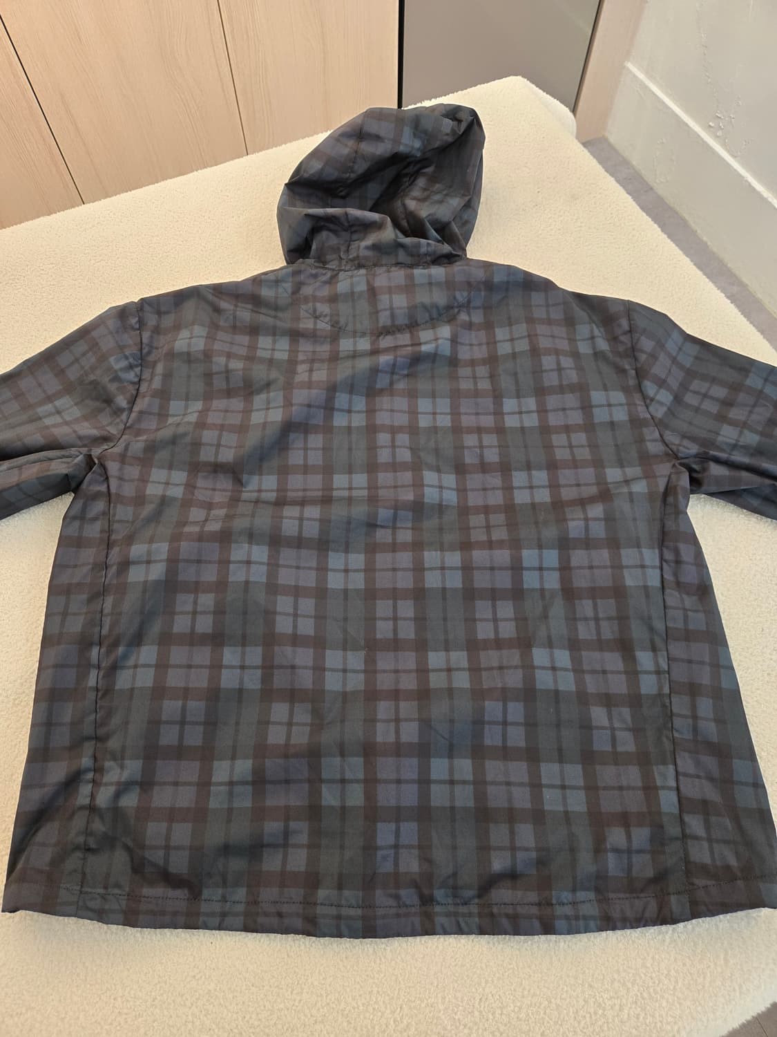 폴로 체크 후드 바람막이 점퍼(바스락, 홀겹) 100 상품이미지8