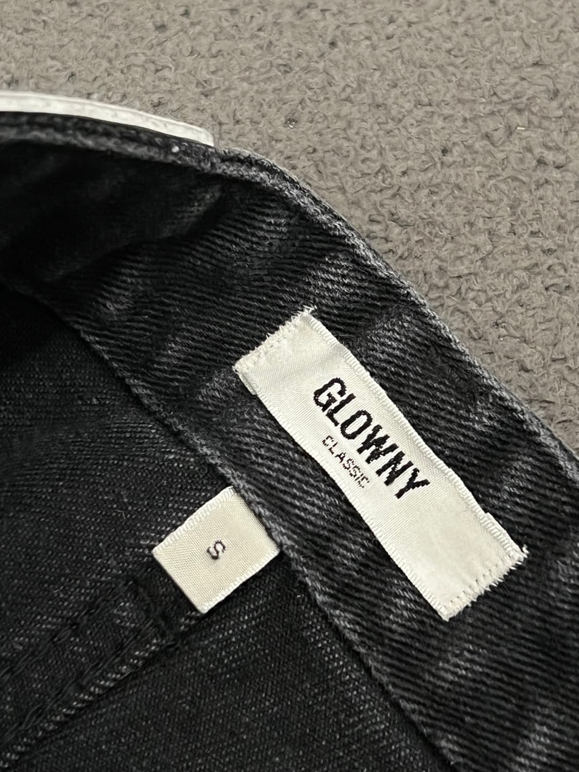 글로니 흑청 팬츠 처분  상품이미지5