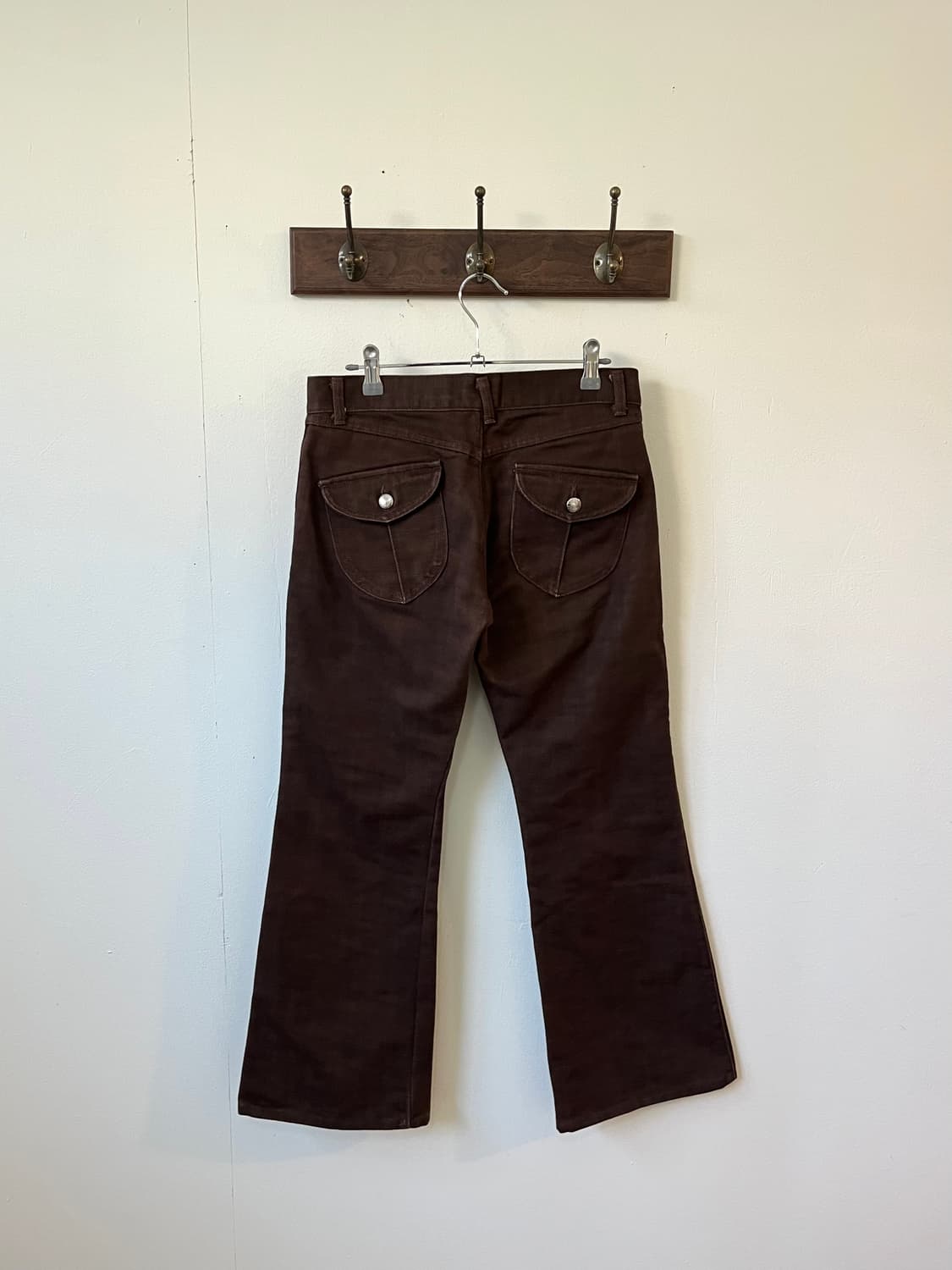 KATHARINE 아카이브 브라운 데님진 상품이미지3