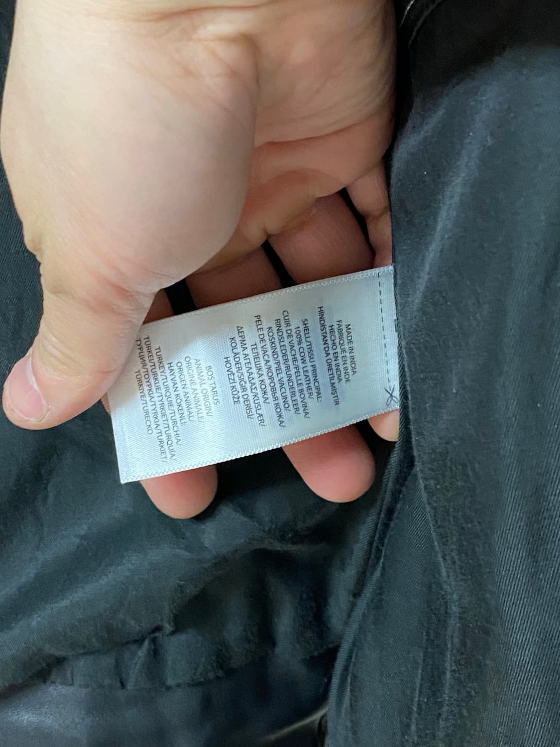 폴로 랄프로렌 카우하이드 라이더 가죽 자켓 상품이미지7