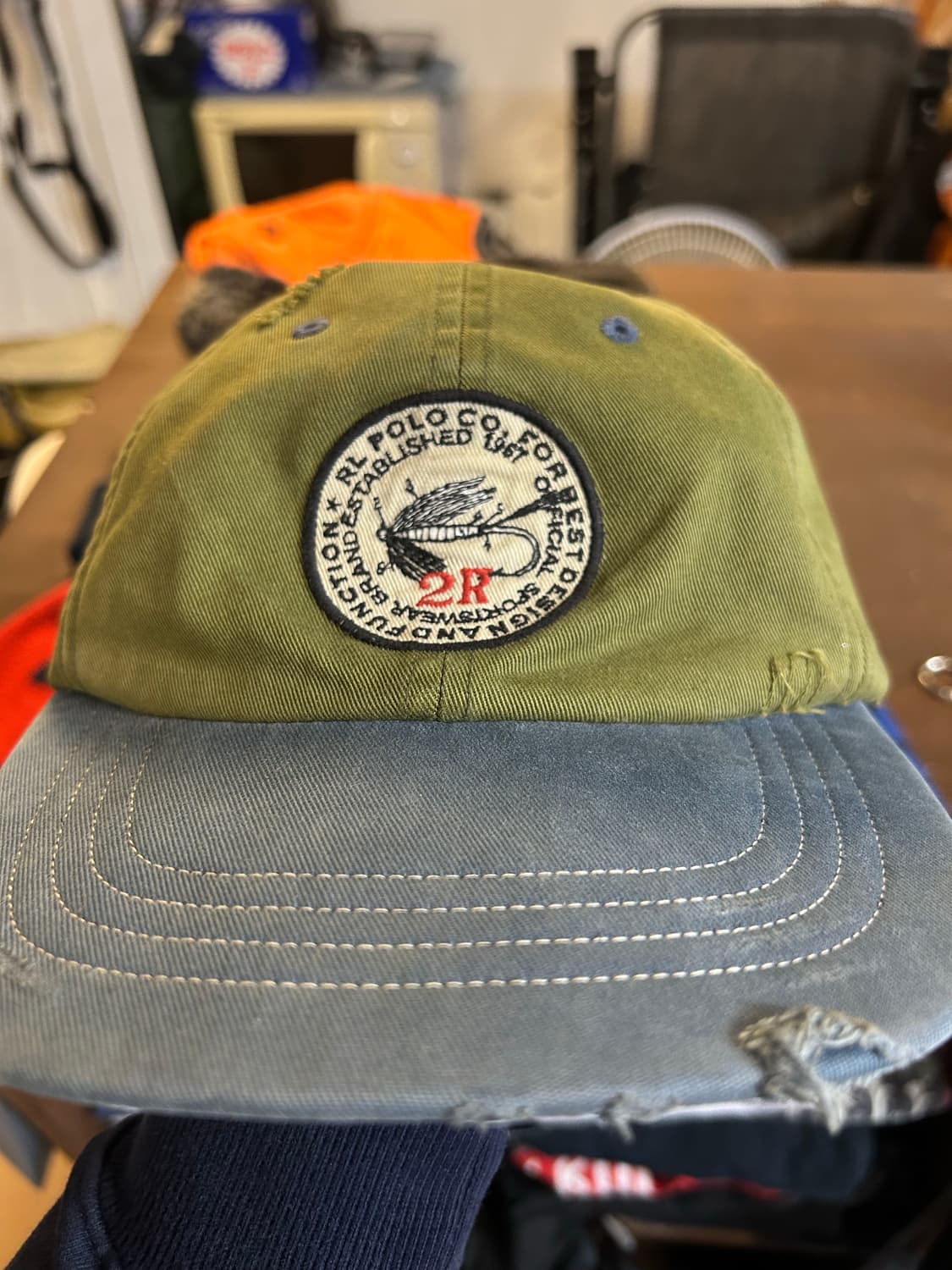 90‘s 폴로 플라이피싱루어 볼캡 상품이미지6