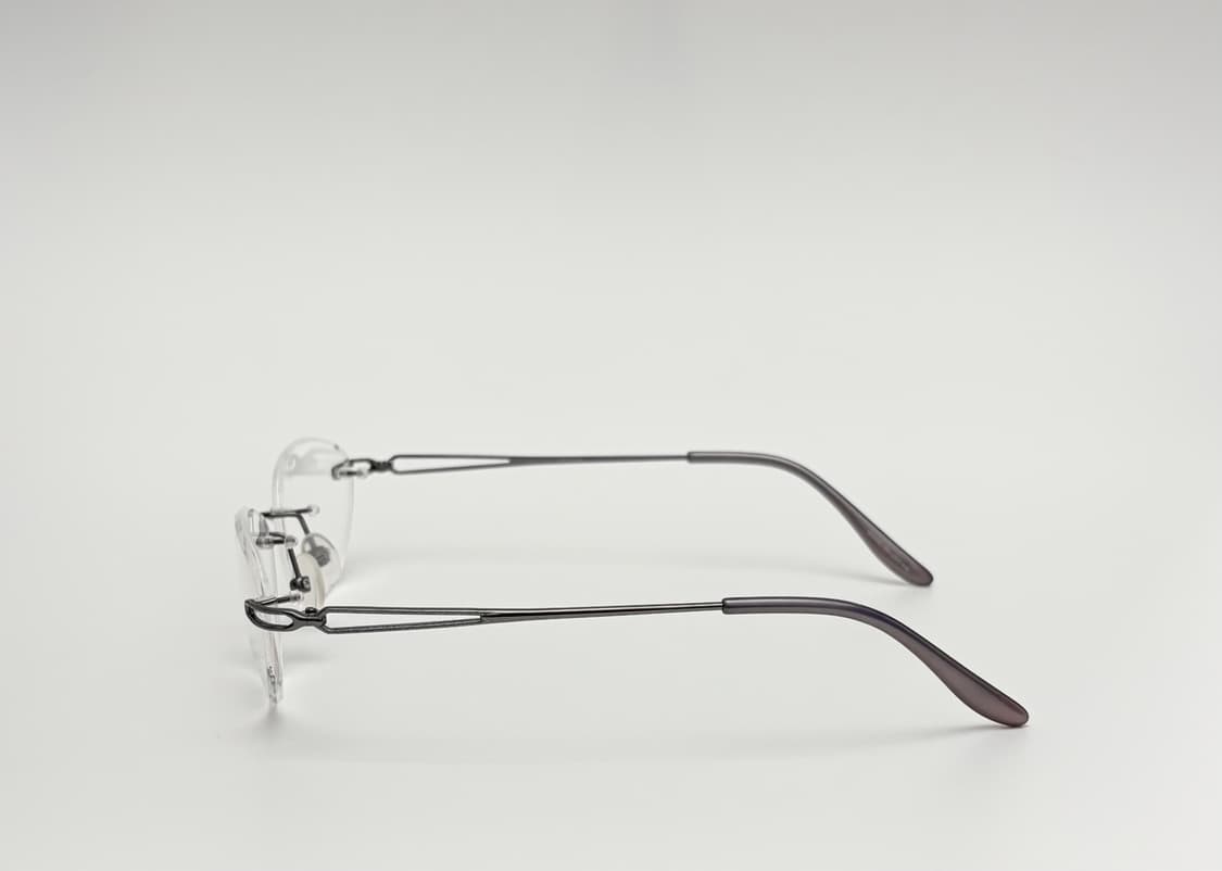 일본 빈티지 무테 안경 상품이미지3